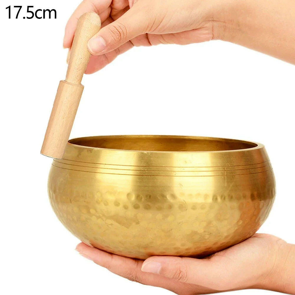 Nepal Tibetan Sound Bowls Himalayan Buddhist Yoga Meditation Singing Bowl Fengshui