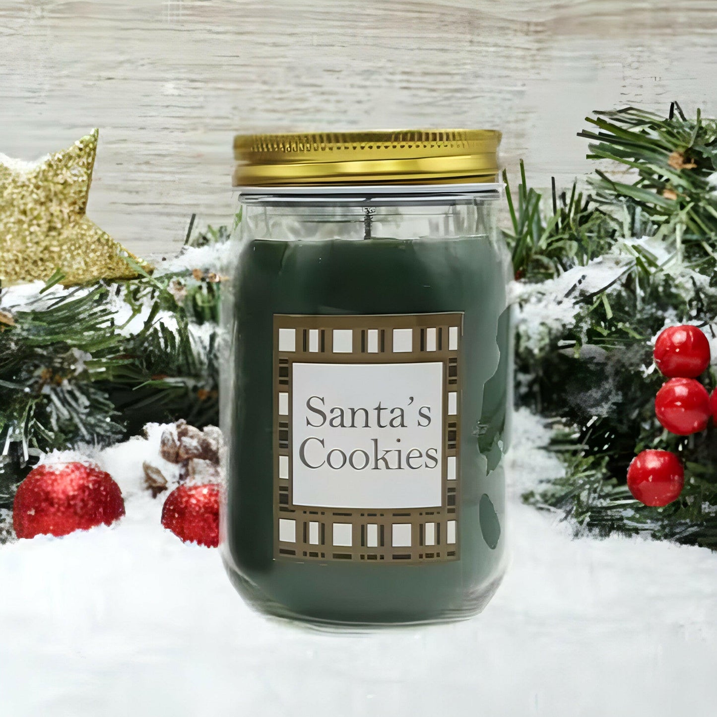 Scented Candles Holiday Collection in 18 Oz. Glass Jars (3 Count)