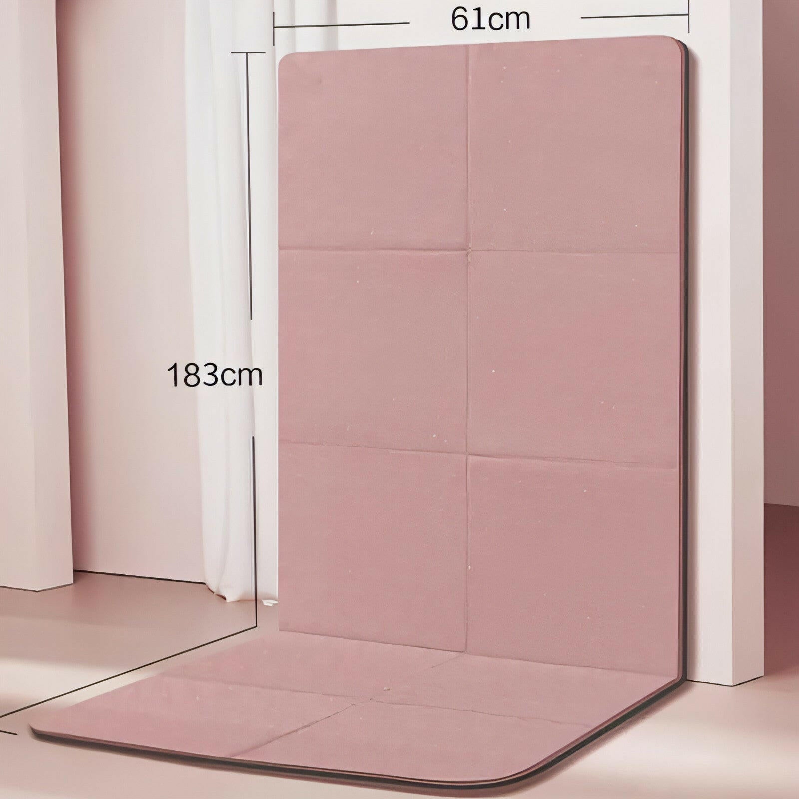 Foldable Yoga Mat Eco Friendly TPE Folding Travel Fitness Exercise