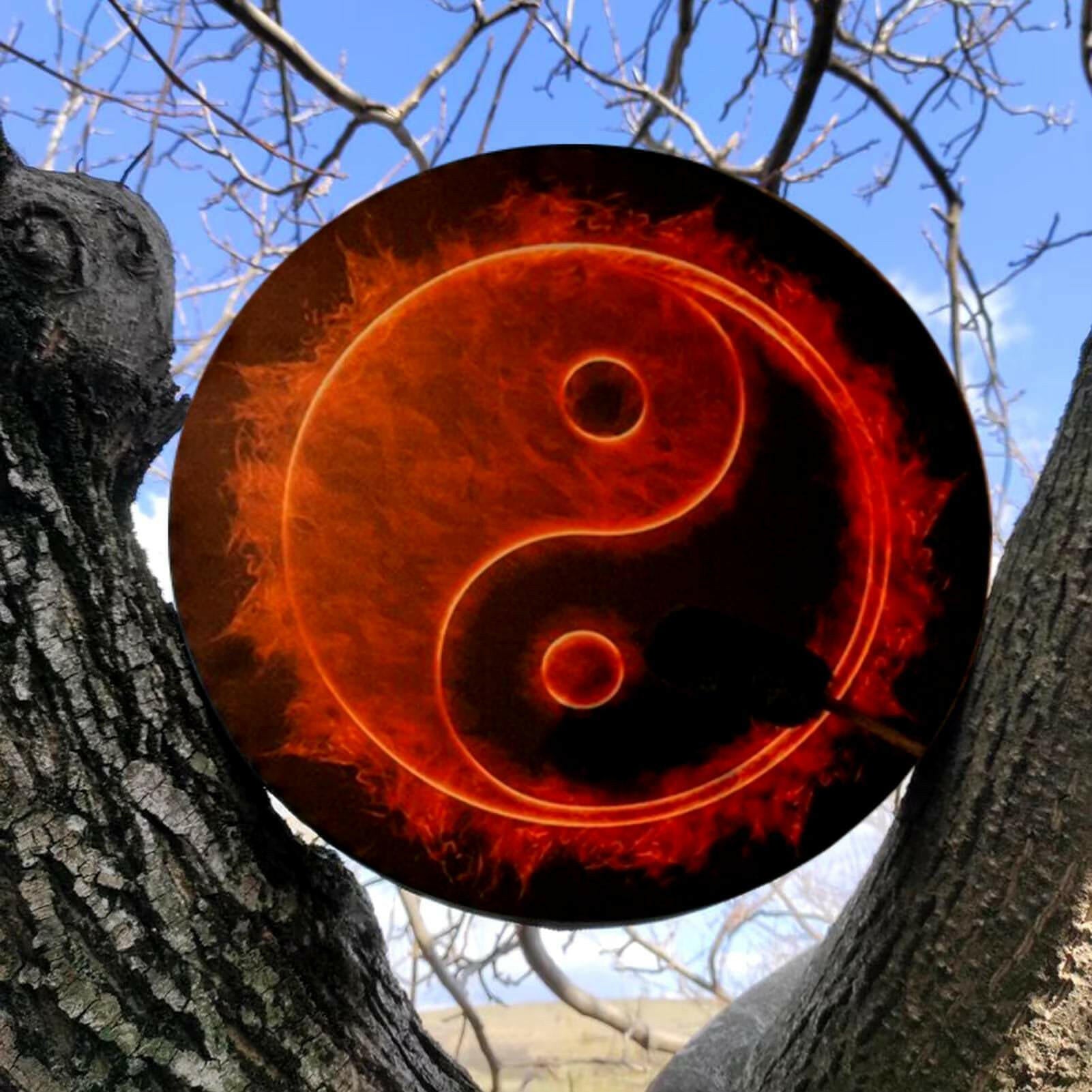 Shaman Drum Handmade Shamanic Drum with Drum Stick Handmade Shaman Drum Mother of Life Siberian Drum Spiritual Music For