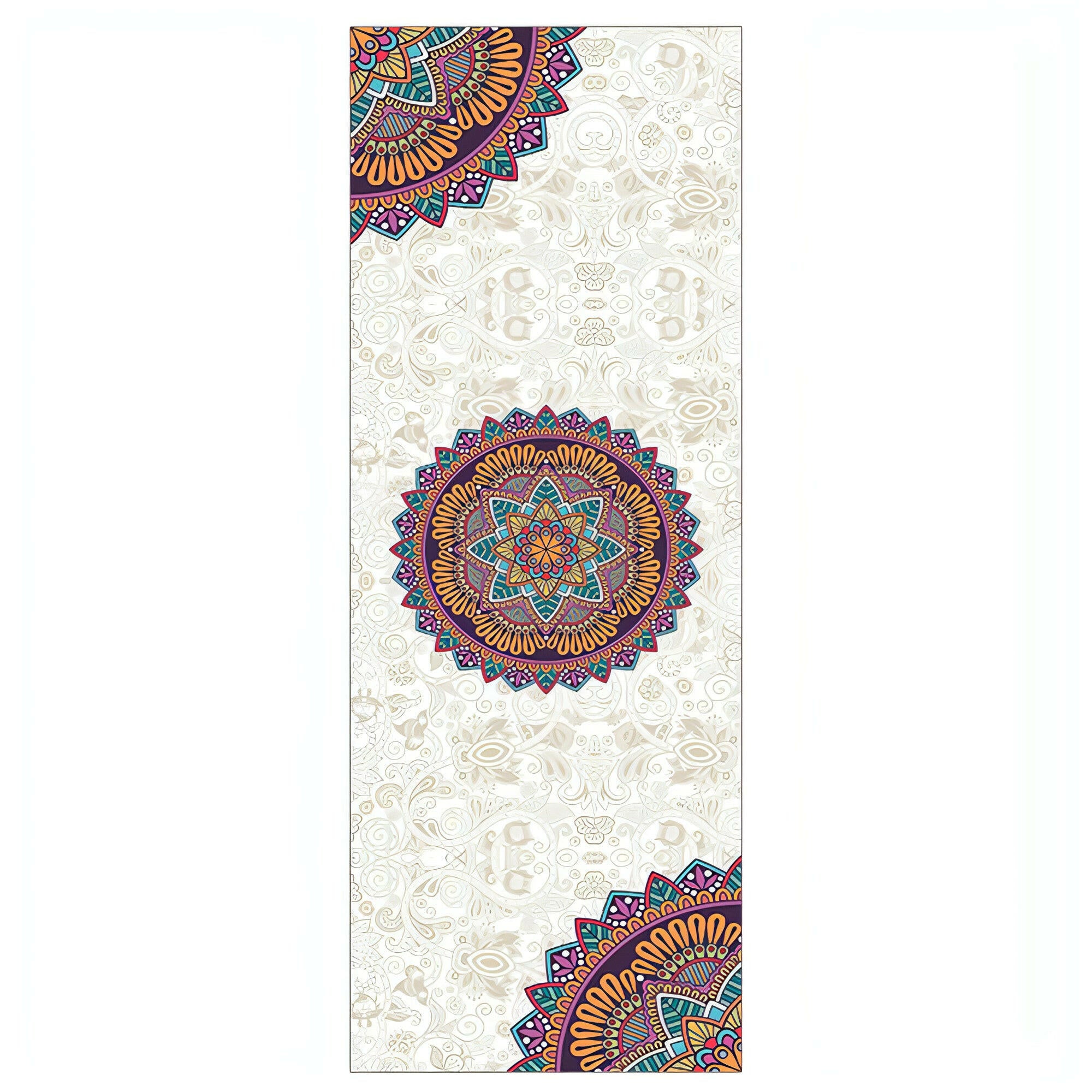183*61Cm Yoga Mat Blanket Print Quick Dry Non-Slip Foldable Yoga Towel Fitness Blanket Portable Yoga Mat Towel for Home Gym Yoga