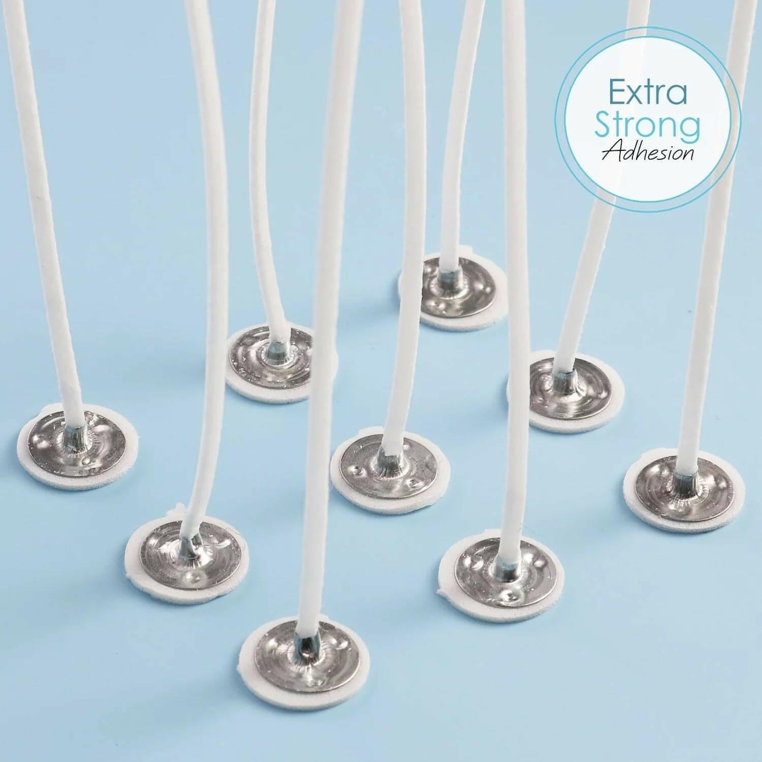 DIY Candle Making Kit, Pack of 500 Candle Wick Stickers 20Mm Round