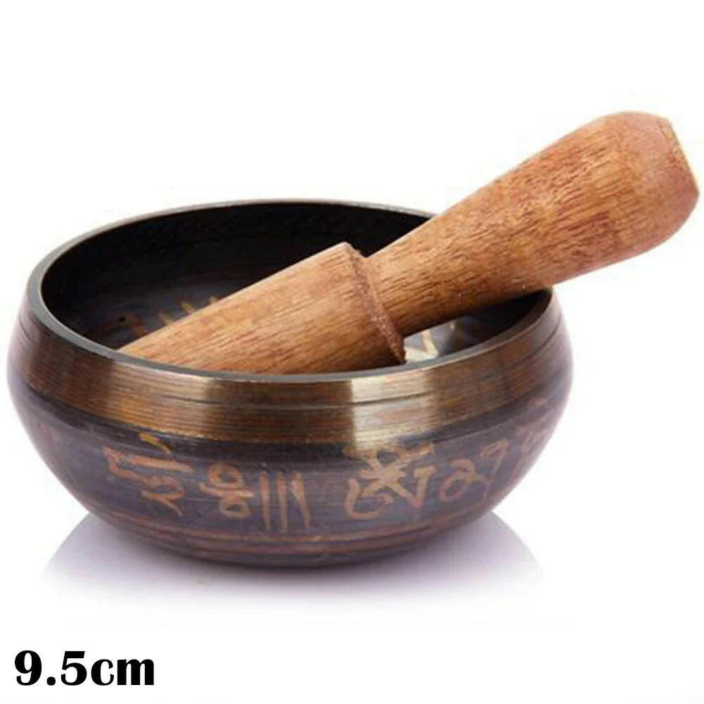 Nepal Tibetan Sound Bowls Himalayan Buddhist Yoga Meditation Singing Bowl Fengshui