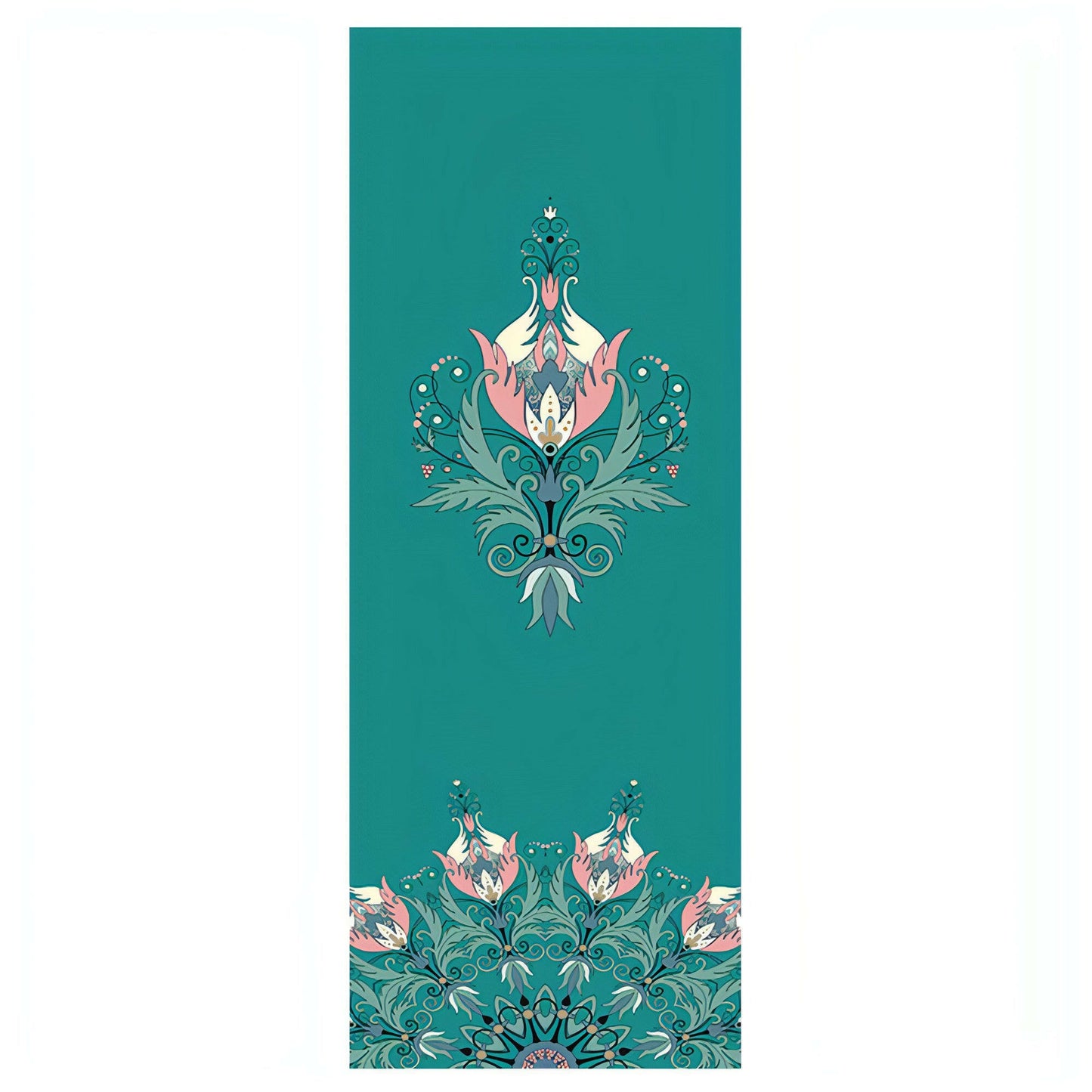 183*61Cm Yoga Mat Blanket Print Quick Dry Non-Slip Foldable Yoga Towel Fitness Blanket Portable Yoga Mat Towel for Home Gym Yoga