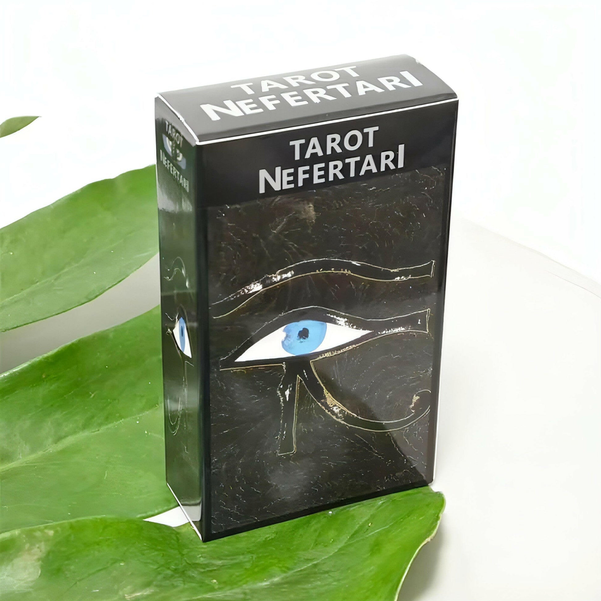 Tarot Nefertari (Multilingual Edition) 78 Pcs Egyptian Themed Tarot Cards 10.3*6Cm