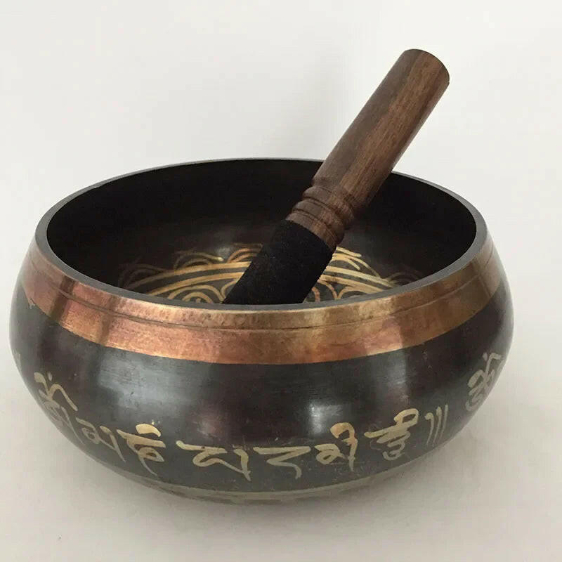 Nepal Tibetan Sound Bowls Himalayan Buddhist Yoga Meditation Singing Bowl Fengshui