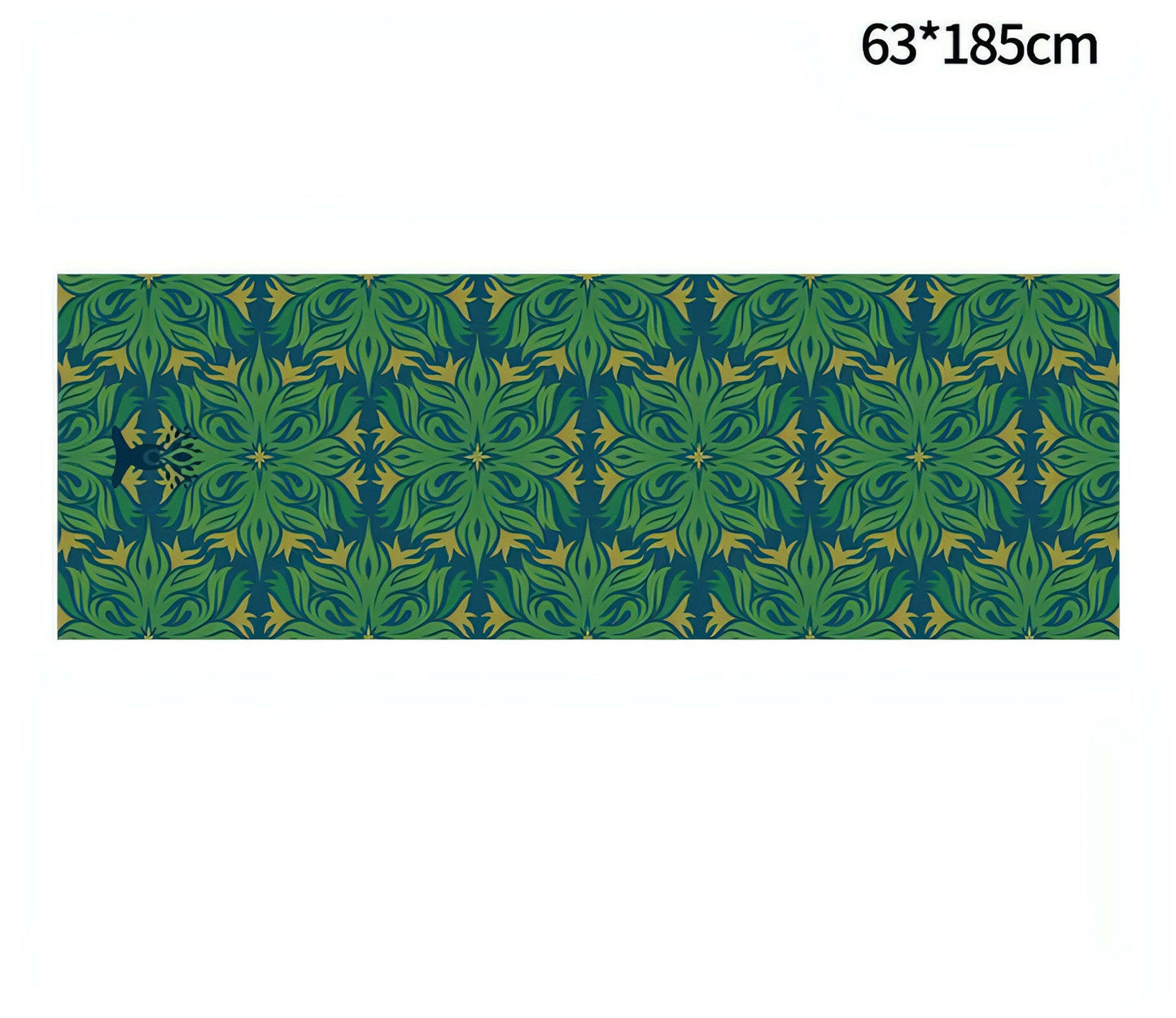 Hot Yoga Mat Towel 185*63Cm Printed Yoga Towel Non Slip Fitness Workout Mat Cover for Pilates Gym Yoga Blankets