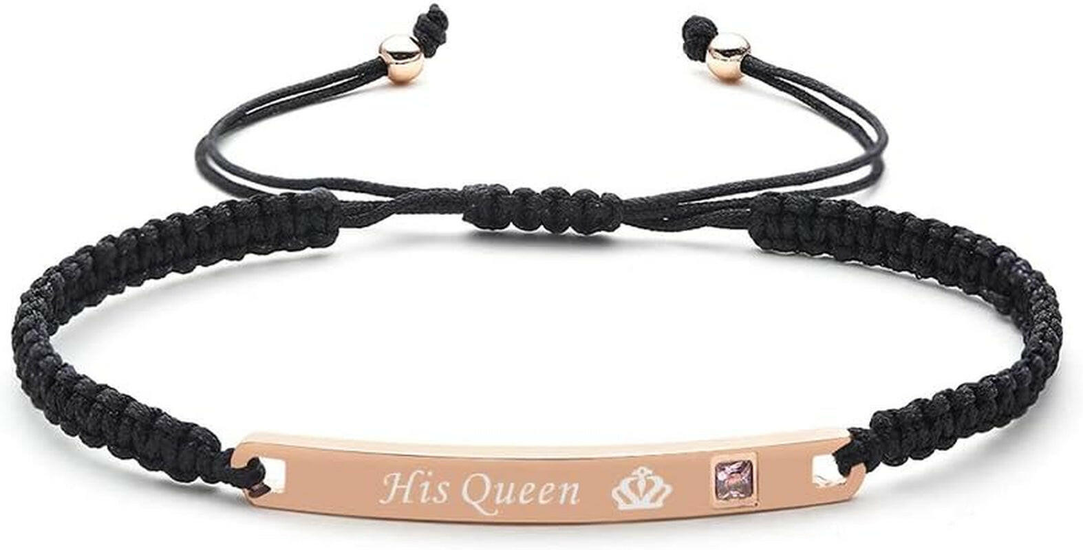 Couples Bracelets His and Hers Bracelets, Relationship Bracelets Matching Bracelets for Couples Boyfriend and Girlfriend Bracelets Anniversary Promise Gifts 2Pcs