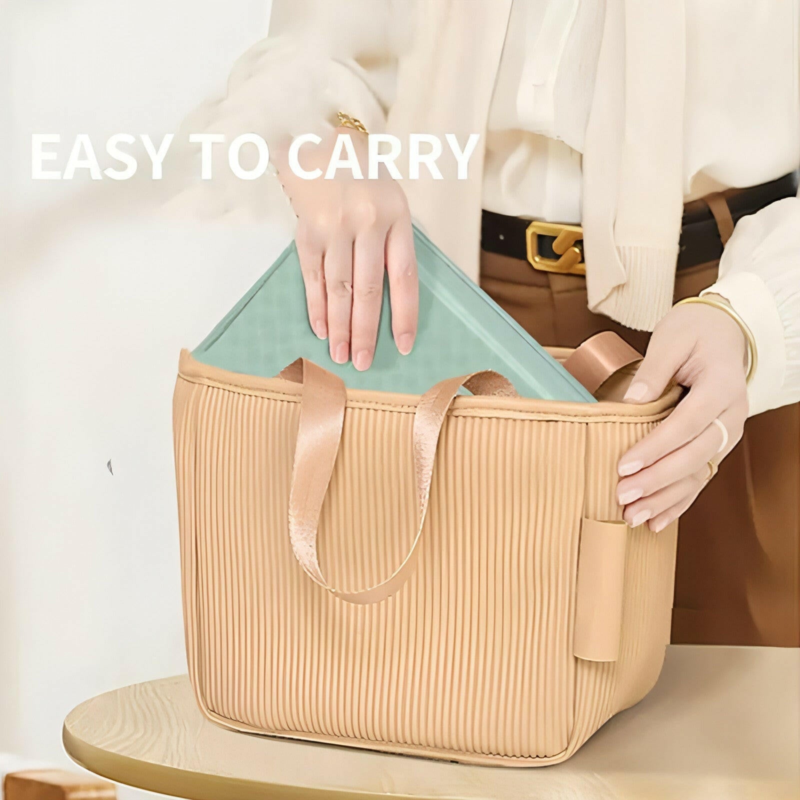 Foldable Yoga Mat Eco Friendly TPE Folding Travel Fitness Exercise 