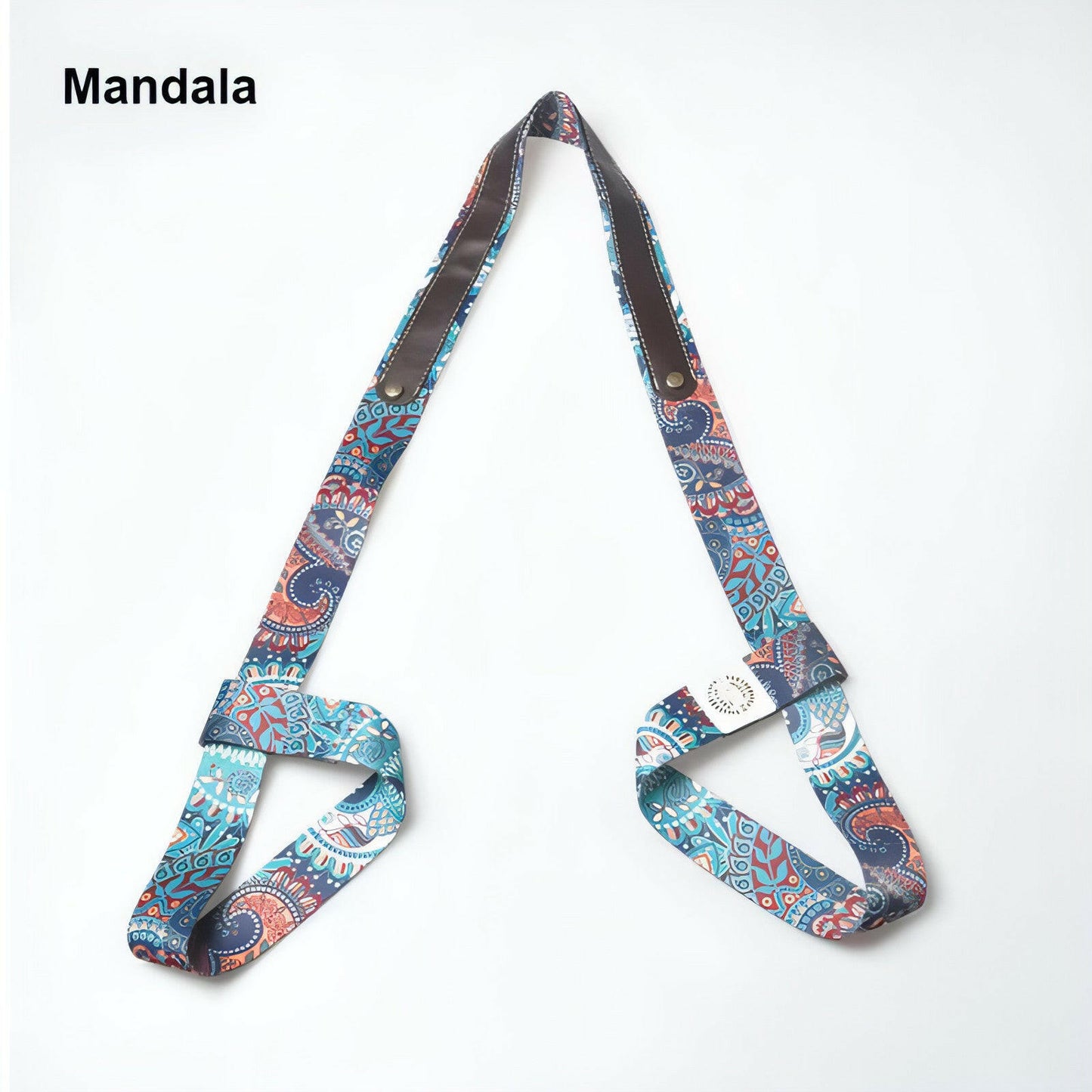 Yoga Strap Yoga Mat Belt Adjustable Belt Sports Honda Shoulder Belt Elastic Exercise Belt Elastic Fitness Yoga Belt Pilates 1.6M