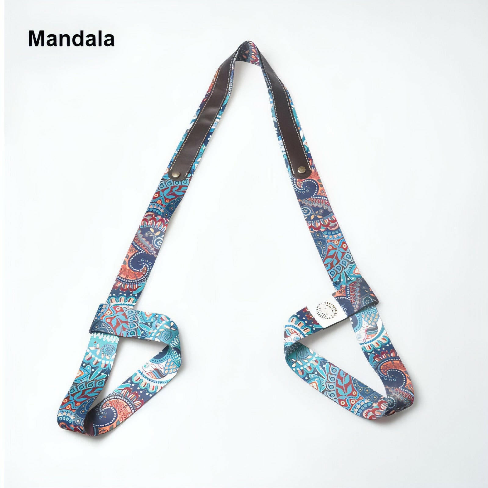 Yoga Strap Yoga Mat Belt Adjustable Belt Sports Honda Shoulder Belt Elastic Exercise Belt Elastic Fitness Yoga Belt Pilates 1.6M