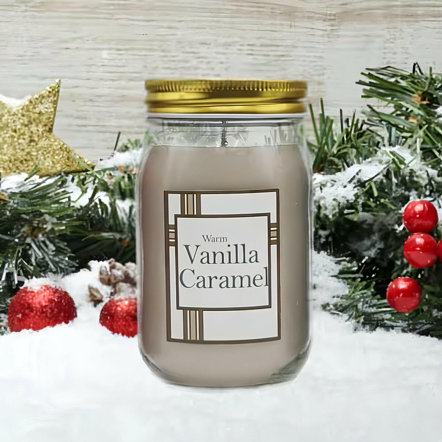 Scented Candles Holiday Collection in 18 Oz. Glass Jars (3 Count)
