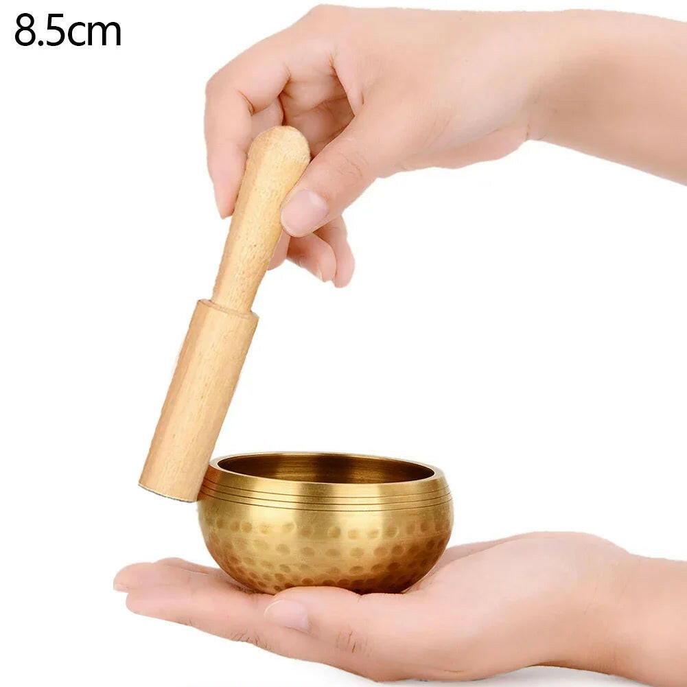 Nepal Tibetan Sound Bowls Himalayan Buddhist Yoga Meditation Singing Bowl Fengshui