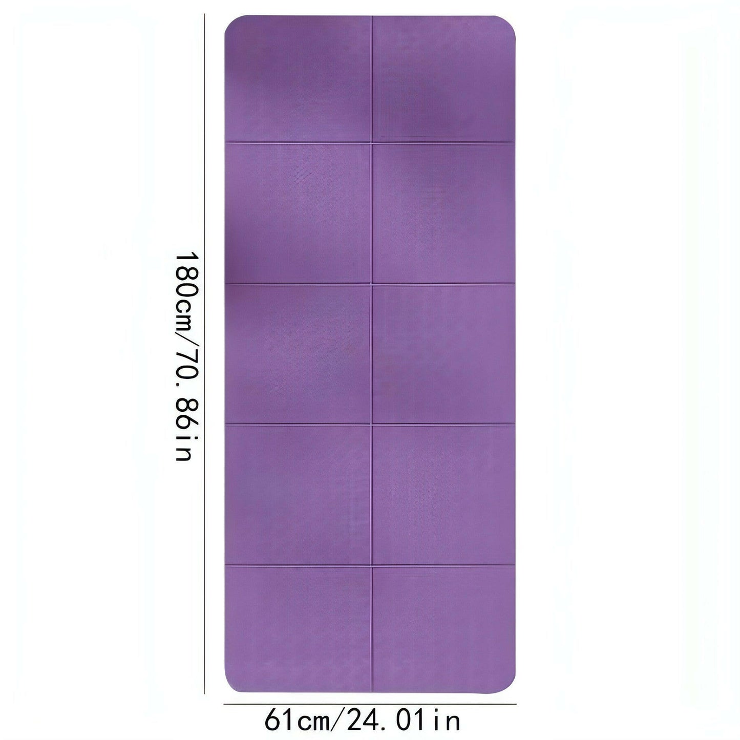 Yoga Mat Fitness Mat Home Non-Slip Thickening Shock Absorption Mute Sound Insulation Mat Sports Yoga Mat