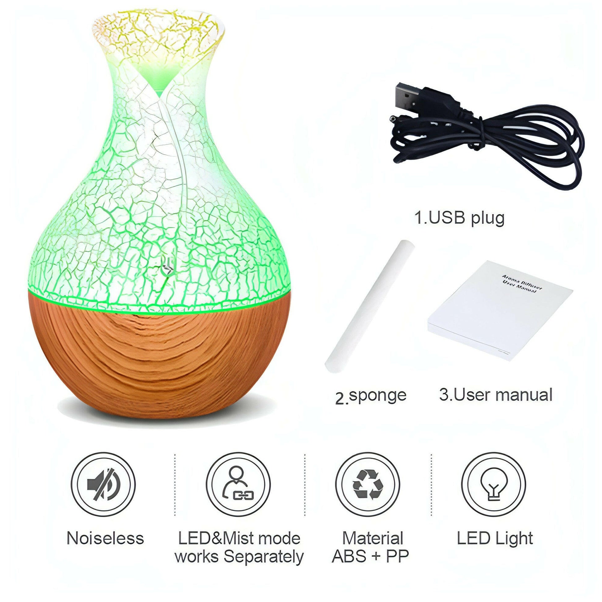 Humidifier Ultrasonic Aromatherapy Essential Oil Diffuser Cool Mist Sprayer Air Humificador Car Mist Maker Fogger USB Mini Car