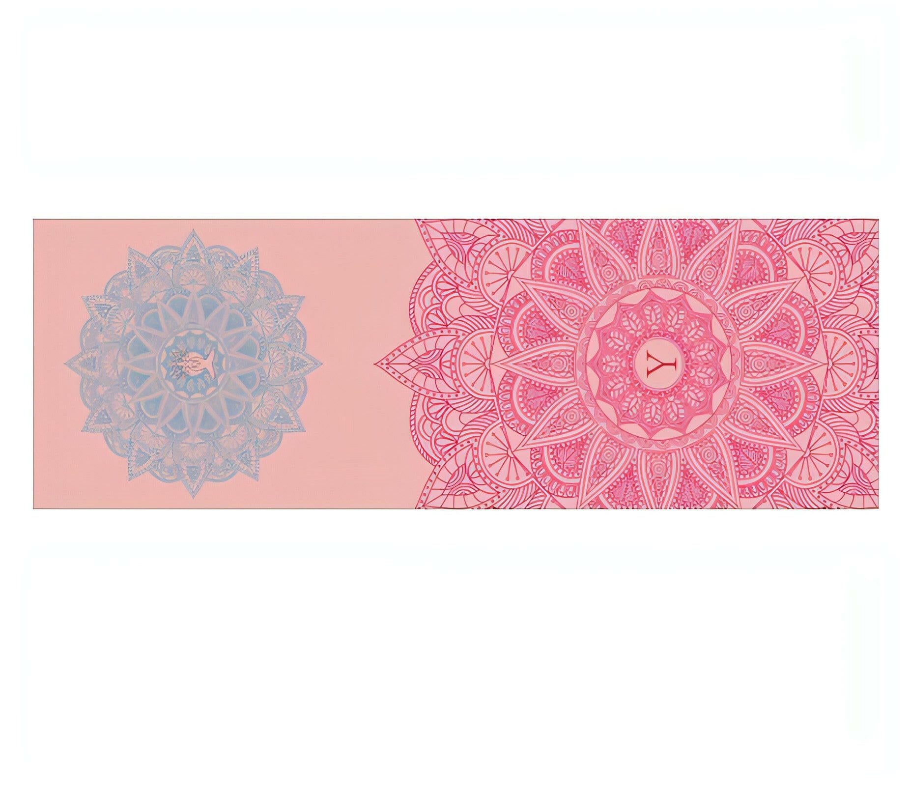 Hot Yoga Mat Towel 185*63Cm Printed Yoga Towel Non Slip Fitness Workout Mat Cover for Pilates Gym Yoga Blankets