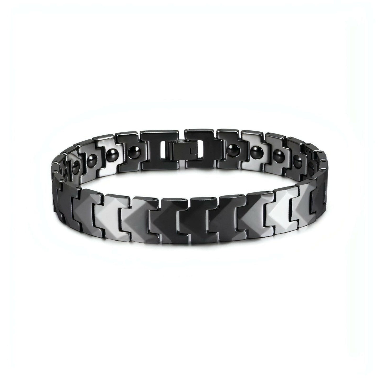 Tungsten Magnetic Bracelet for Women Men Arrow Couple Tungsten Bracelet Men Chain Health Energy Hematite Bracelet anti Scratch