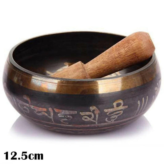 Nepal Tibetan Sound Bowls Himalayan Buddhist Yoga Meditation Singing Bowl Fengshui