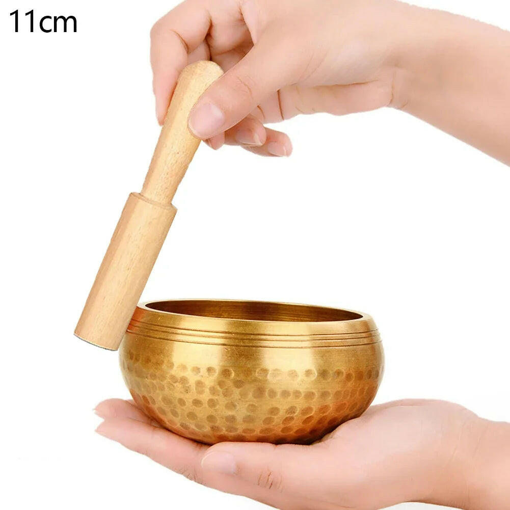 Nepal Tibetan Sound Bowls Himalayan Buddhist Yoga Meditation Singing Bowl Fengshui