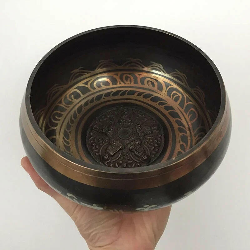 Nepal Tibetan Sound Bowls Himalayan Buddhist Yoga Meditation Singing Bowl Fengshui