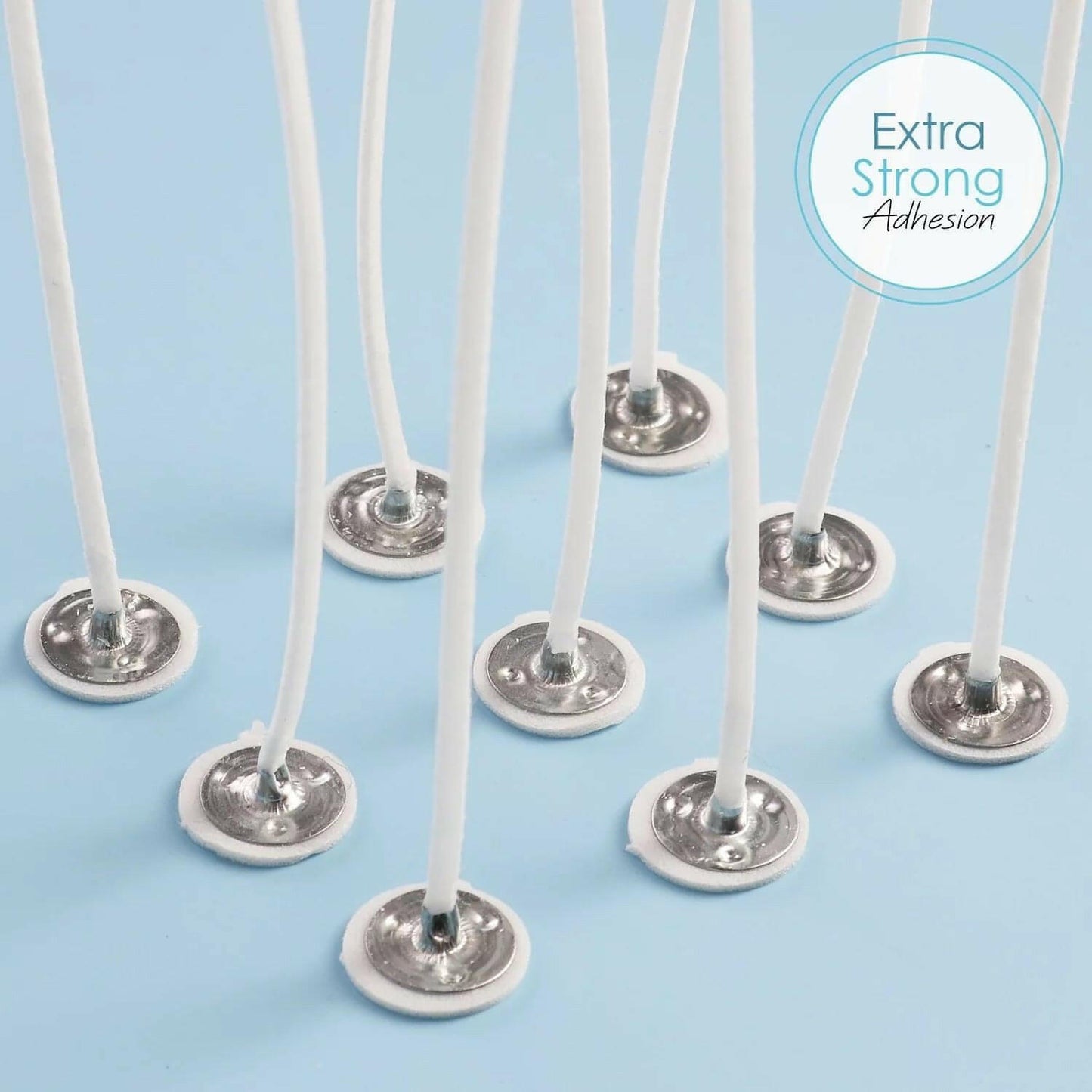 DIY Candle Making Kit, Pack of 500 Candle Wick Stickers 20Mm Round