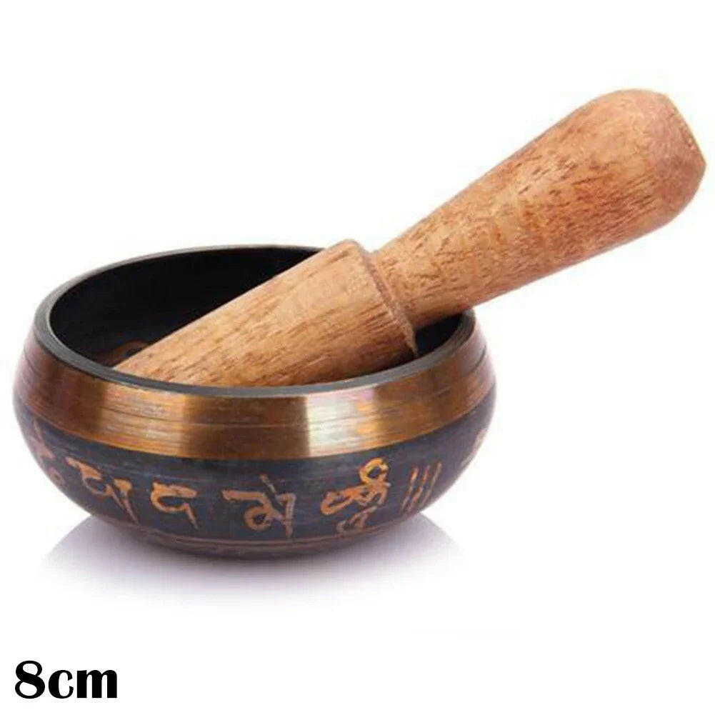 Nepal Tibetan Sound Bowls Himalayan Buddhist Yoga Meditation Singing Bowl Fengshui