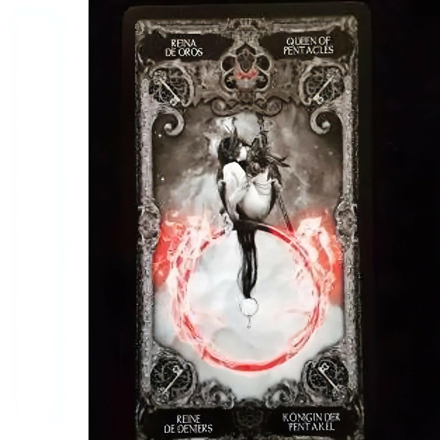 10.3*6Cm XIII Dark Tarot Cards Deck Board Game English Mysterious Divination Fate