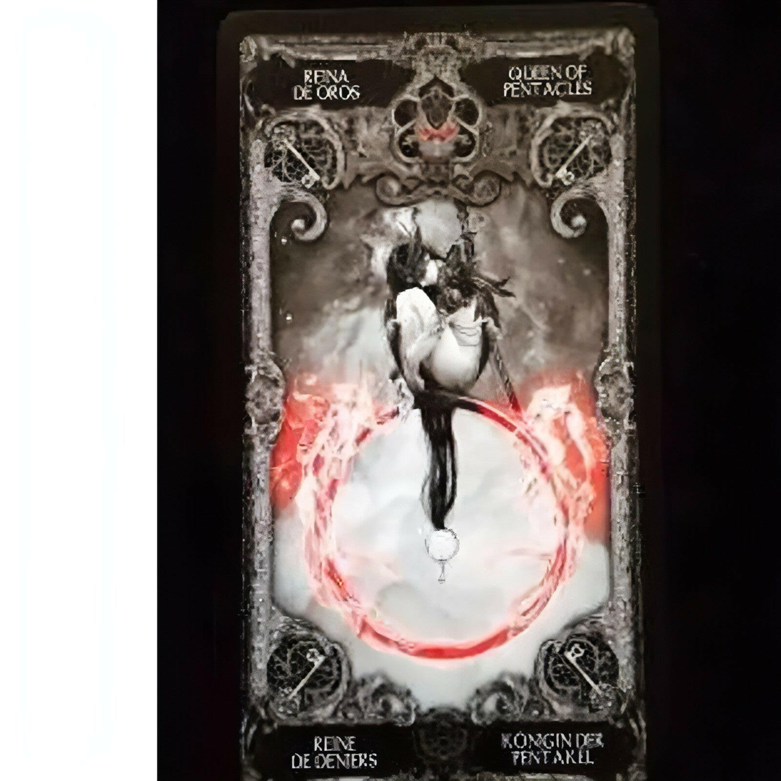 10.3*6Cm XIII Dark Tarot Cards Deck Board Game English Mysterious Divination Fate