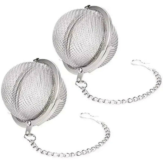 1 Pc Stainless Steel Tea Ball, 2.04 Inch Mesh Tea Infuser Strainerspremium Tea Filter Tea Interval Diffuser for Loose Leaf Tea A