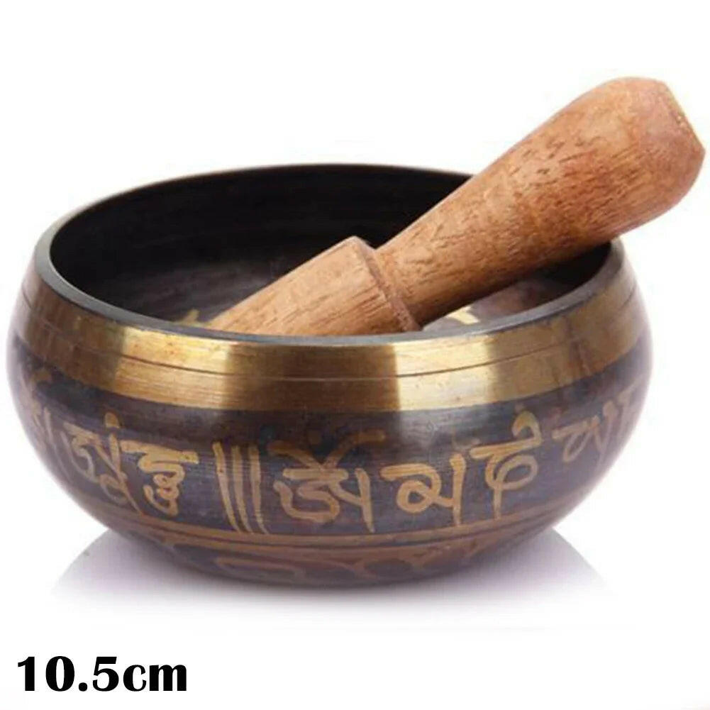 Nepal Tibetan Sound Bowls Himalayan Buddhist Yoga Meditation Singing Bowl Fengshui
