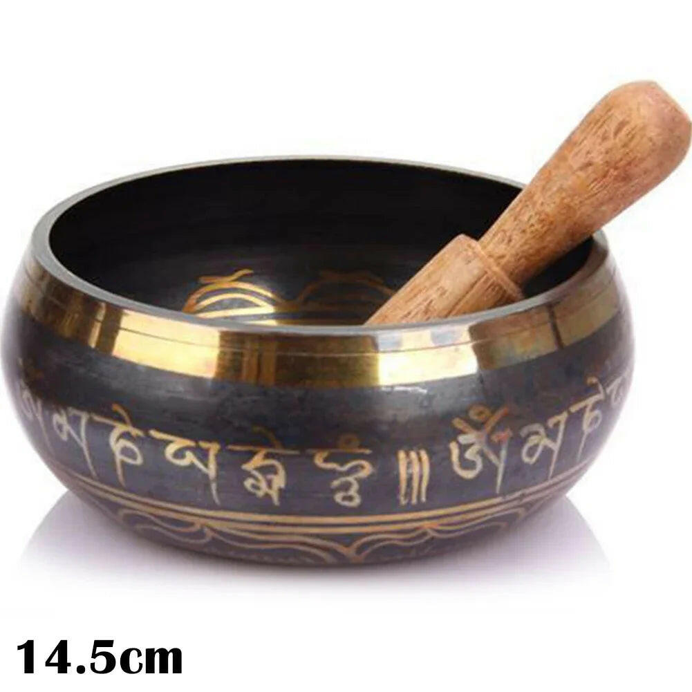 Nepal Tibetan Sound Bowls Himalayan Buddhist Yoga Meditation Singing Bowl Fengshui