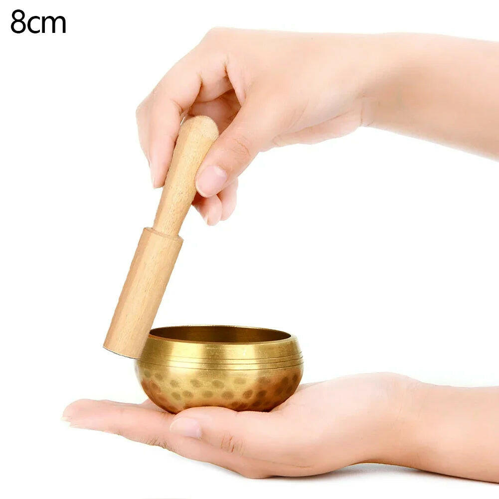 Nepal Tibetan Sound Bowls Himalayan Buddhist Yoga Meditation Singing Bowl Fengshui