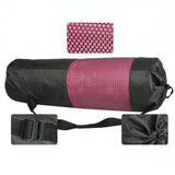 Yoga Backpack Case Bag Waterproof Yoga Pilates Waterproof Yoga Bag Gym Bag Carriers for 6-10Mm (Yoga Mat Not Including)