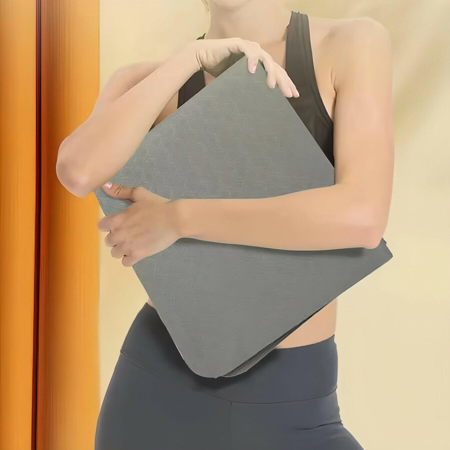 Yoga Mat Fitness Mat Home Non-Slip Thickening Shock Absorption Mute Sound Insulation Mat Sports Yoga Mat